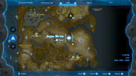 Zelda TOTK - Jogou Shrine