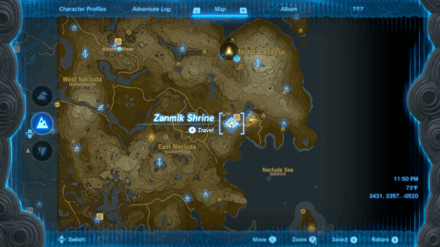 Zelda TOTK - Zanmik Shrine
