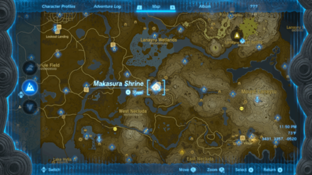 Zelda TOTK - Makasura Shrine