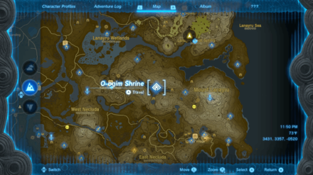 Zelda TOTK - O-ogim Shrine
