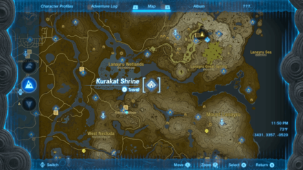 Zelda TOTK - Kurakat Shrine