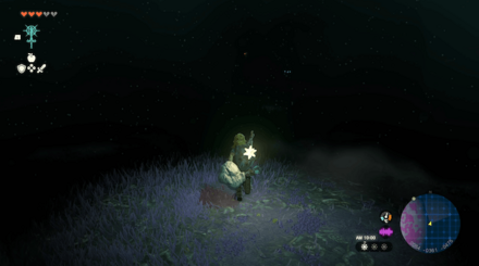 Zelda TotK - Glowing Fused Weapon