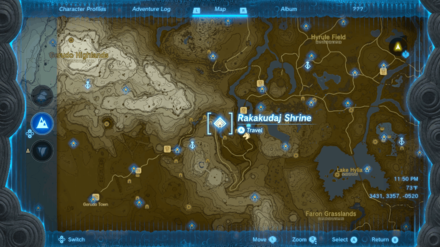 Zelda TOTK - Rakakudaj Shrine