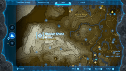 Zelda TOTK - Otutsum Shrine