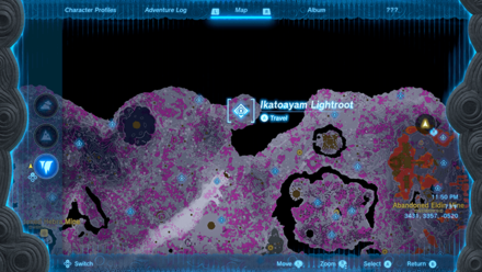 Tears of the Kingdom - Ikatoayam Lightroot