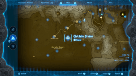 Zelda TOTK - Chichim Shrine