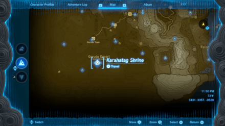 Zelda TOTK - Karahatag Shrine