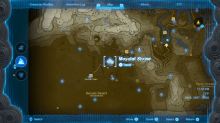 Zelda TOTK - Mayatat Shrine