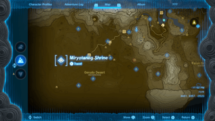 Zelda TOTK - Miryotanog Shrine