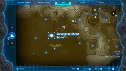 Zelda TOTK - Soryotanog Shrine