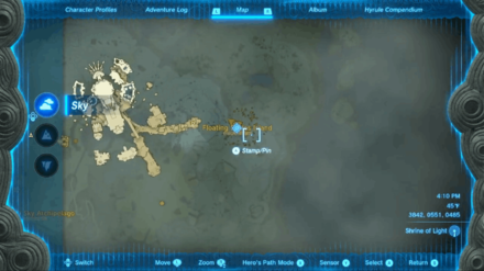 Tears of the Kingdom - Floating Scales Island