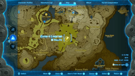 Tears of the Kingdom - East Reservoir Lake