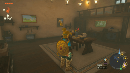 Zelda TotK - Zelda Redecorated the House