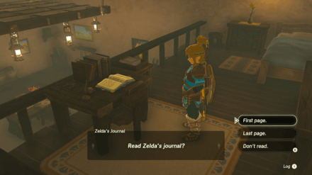 Zelda TotK - Read Zelda