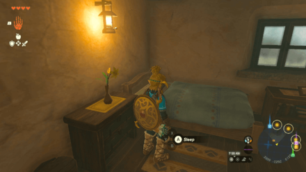 Zelda TotK - Sleep on the Bed