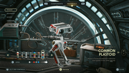 BD-1 Material Customization.png