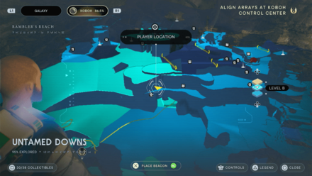 Fallen Order - Bilemaw Burrow Map Image