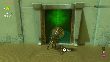 Zelda TotK Soryotanog Shrine Door
