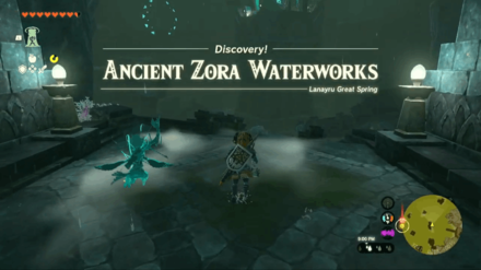 Ancient Zora Waterworks Entrance Overworld Image