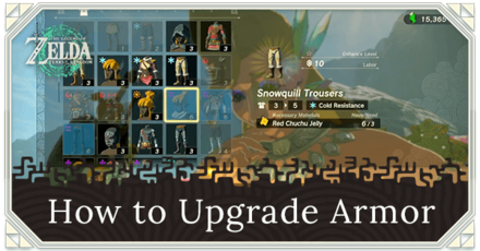How to Upgrade Armor | Zelda: Tears of the Kingdom (TotK)｜Game8