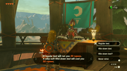 Tears of the Kingdom TOTK - Sleeping at Inns