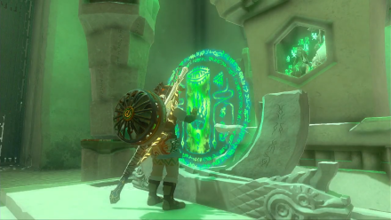 Zelda TotK Soryotanog Shrine Examine Altar