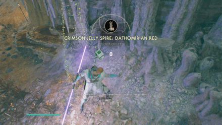 Fallen Order - Crimson Jelly Spire In Game Image