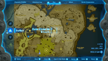 TOTK - Zora Armor Location