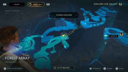 Fallen Order - Goldenlight Moss Map Image