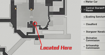 HSR - Cycrane Envy- Location