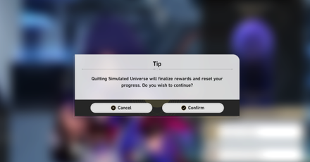 Honkai Star Rail - Leave the Simulated Universe During a Battle