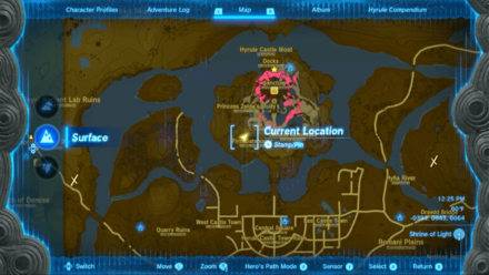 TOTK - Royal Guard Uniform Location