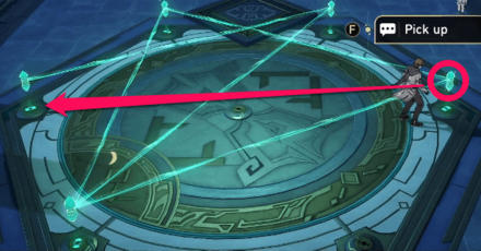 Honkai Star Rail - Mutare Magnus Day 3 Puzzle 2 Solution Step 1