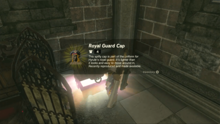 Royal Guard Cap Location