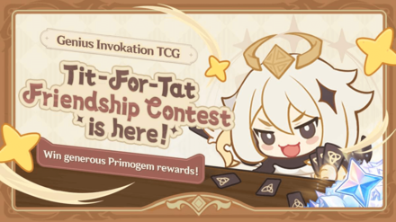 Genshin Impact Tit-For-Tat Friendship Contest Event