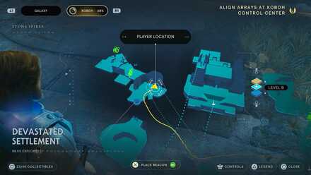 Fallen Order - Chamber Mural Map Image