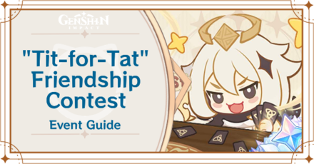 Genshin Impact Tit-For-Tat Friendship Contest Event