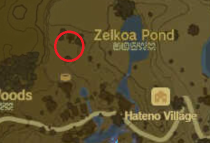 Zelda TotK - Hateno School Map