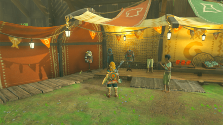 Tears of the Kingdom TOTK - Lookout Landing Armor Shop