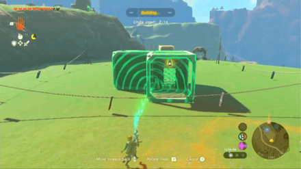 Zelda TotK - Rooms Must Fit Within the Roped Boundary