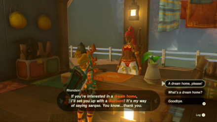 Tears of the Kingdom TOTK Home on Arrange How to Unlock