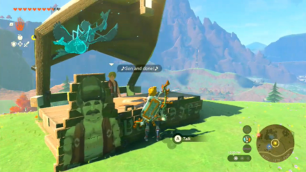 TotK Talk to Grantéson