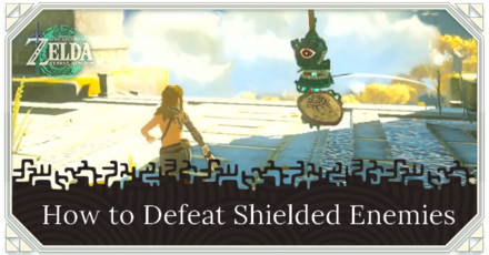 Zelda TotK - How to Defeat Shielded Enemies Top Banner