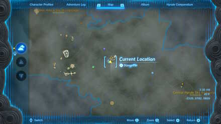 TOTK - Glide Shirt Location