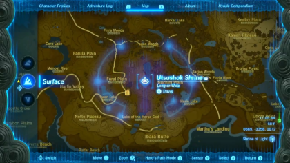 Zelda TOTK - Utsushok Shrine