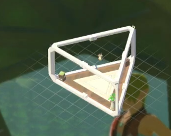 Furnished Angled Room