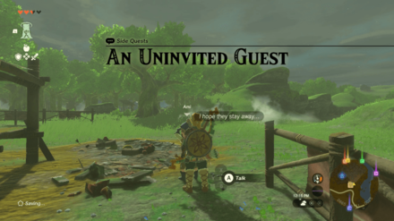 Tears of the Kingdom TOTK An Uninvited Guest How to Unlock