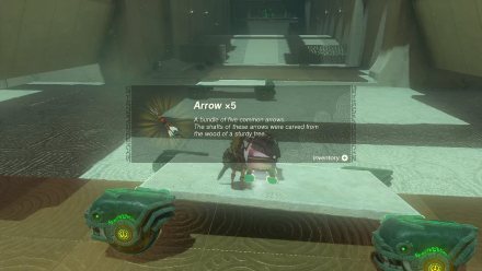 Zelda TotK Susuyai Shrine Arrow x5