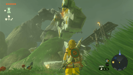 Tears of the Kingdom TOTK - Kakariko Village Ring Ruins