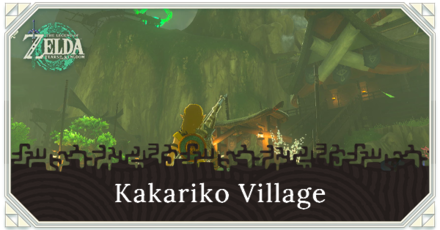 Tears of the Kingdom TOTK - Kakariko Village Location